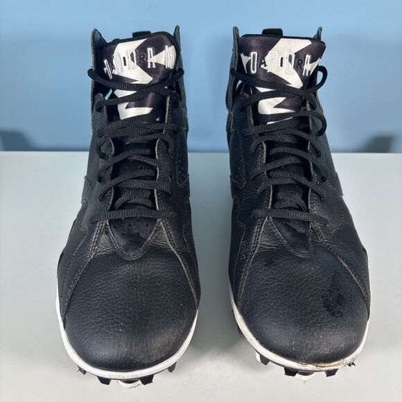 Nike Air Jordan 7 Retro TD OREO Football Cleats (Men’s Size 13) Black & White